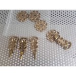 Месингови двойни дръжки за шкаф,гардероб или кухня - 2485