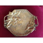 Купа за ядки от масивен месинг - 2322