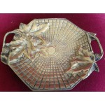 Купа за ядки от масивен месинг - 2322
