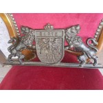 Голям герб от чугун - 2532