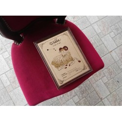 Огледало със знаците на зодия овен - 2555