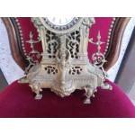 Огромен месингов френски часовник камбана - 2577