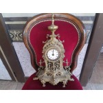 Огромен месингов френски часовник камбана - 2577