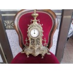 Огромен месингов френски часовник камбана - 2577
