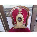 Огромен месингов френски часовник камбана - 2577