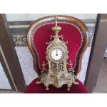 Огромен месингов френски часовник камбана - 2577