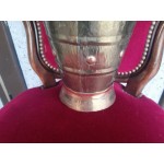 Голяма месингова ваза декорирана с мед - 2580
