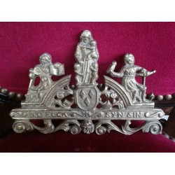 Плътна месингова декорация - 2590