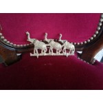 Месингова декорация със слонове - 2592