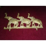 Месингова декорация със слонове - 2592