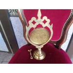 Месингов гонг камбана с чукче от Тунис - 2618
