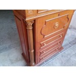 Висок дъбов шкаф вертикал от Италия - 2717