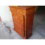 Висок дъбов шкаф вертикал от Италия - 2717