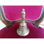 Френска месингова ръчна камбана - 2804
