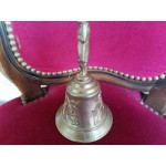 Френска месингова ръчна камбана - 2804