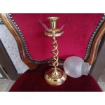 Месингов свещник с буркан от Испания - 2881