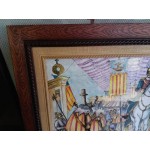 Картина от рисувани плочки - 2892