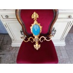 Огромен двоен аплик месинг от Испания - 2900