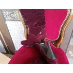 Нови велурени ботуши дамски от Турция - 2953