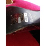 Нови велурени ботуши дамски от Турция - 2953