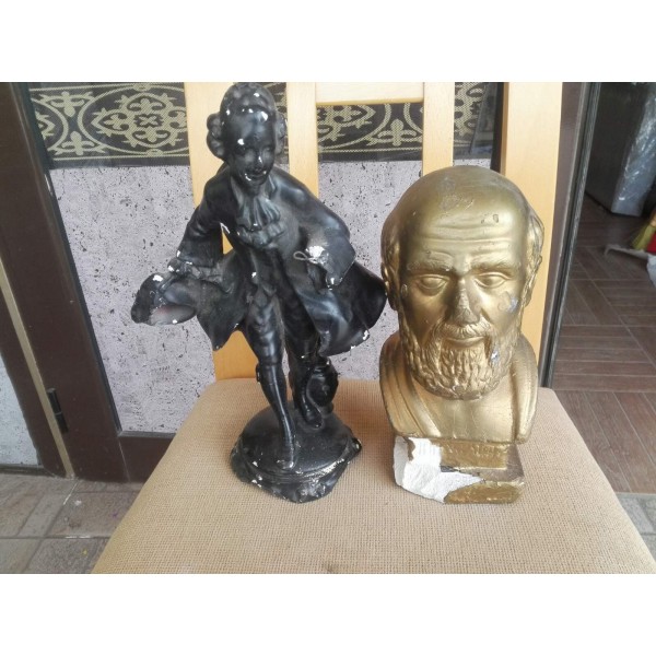 Много стари гипсови отливки - 2165