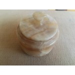 Кутийка от кафяв мрамор - 2182