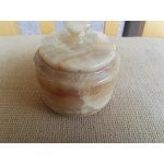 Кутийка от кафяв мрамор - 2182