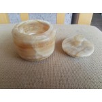 Кутийка от кафяв мрамор - 2182