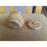 Кутийка от кафяв мрамор - 2182