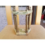 Декорация от зелен мрамор и месинг - 2225