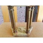 Декорация от зелен мрамор и месинг - 2225