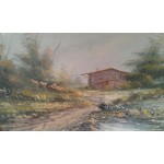 Сет картини масло на платно от Франция - 4381