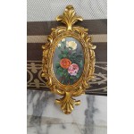 Маслена малка картина в декорация  - 3077
