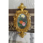Маслена малка картина в декорация  - 3077