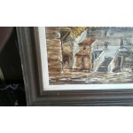 Картина от Испания върху теракота - 3261
