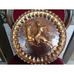 Меден поднос или чиния за стена от Испания - 3275