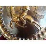 Меден поднос или чиния за стена от Испания - 3275