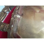 Голям месингов поднос от Испания с декорации - 3324