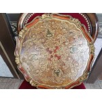 Голям испански поднос от смола - 3325
