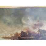 Огромна аторска картина масло от Испания - 3330