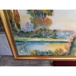 Ярка картина масло от Испания - 3336