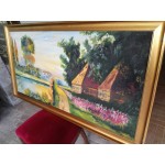 Ярка картина масло от Испания - 3336