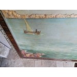 Стара голяма картина върху фазер - 3345