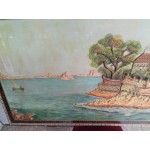 Стара голяма картина върху фазер - 3345
