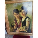 Авторска картина от Испания масло върху фазер - 3346 - KA30
