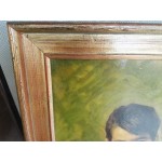 Авторска картина от Испания масло върху фазер - 3346 - KA30