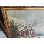 Стара маслена картина от Испания - 3352