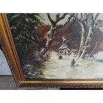 Стара маслена картина от Испания - 3352