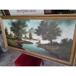 Голяма маслена картина от Испания - 3361