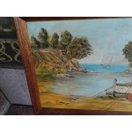 Голяма маслена картина от Испания - 3364